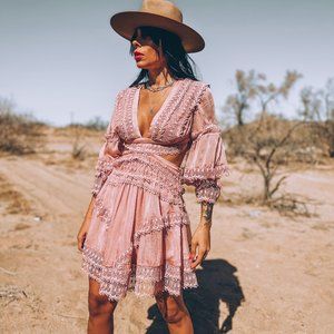 strapless open back dress women PINK dress western wear onepiece  Sheetal Online Fashion Store